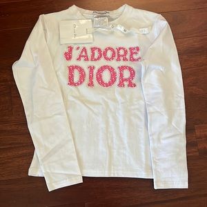Dior J’Adore long sleeve shirt